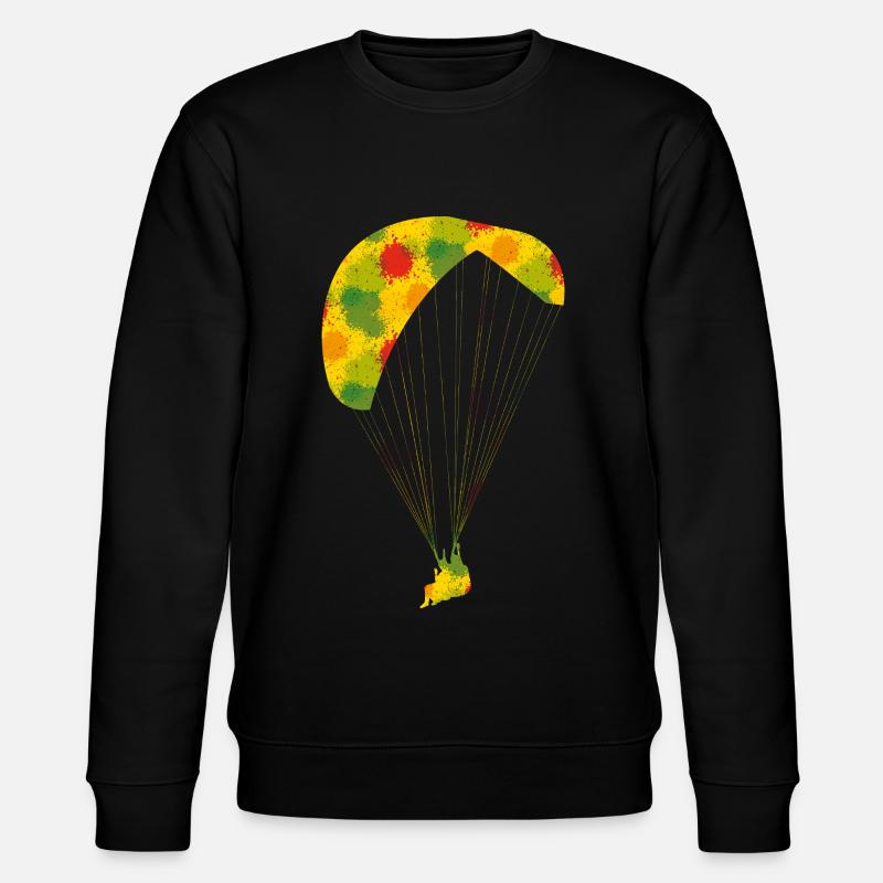 Gleitschirm - Stanley/Stella Unisex Bio-Sweatshirt CHANGER  - Schwarz