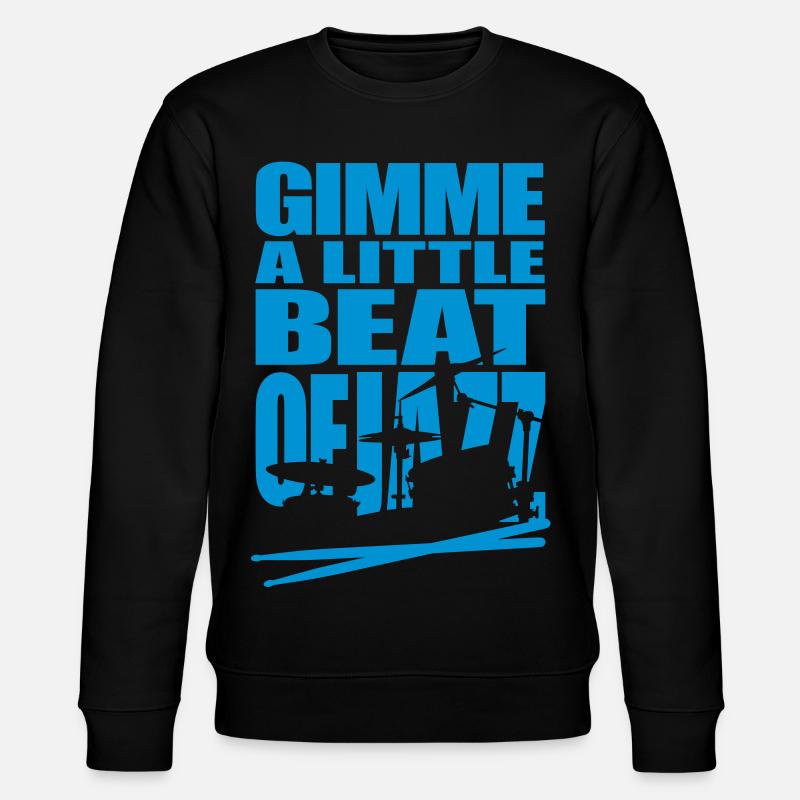 Gimme, Jazz - Stanley/Stella Unisex Bio-Sweatshirt CHANGER  - Schwarz