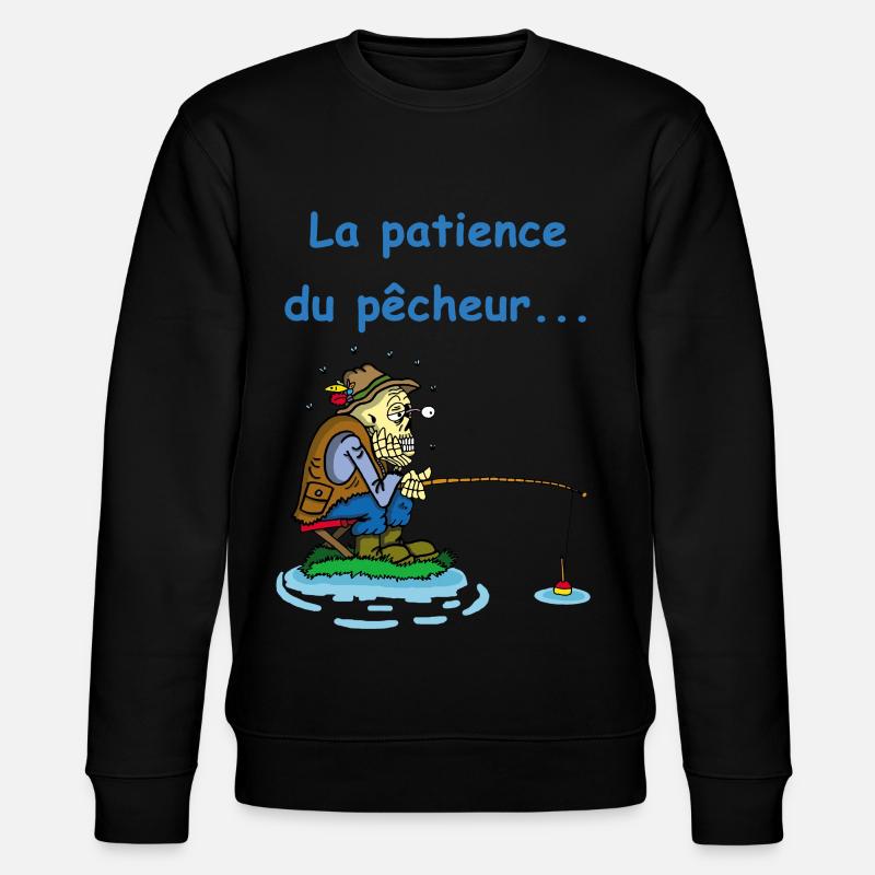 Le pêcheur - Sweat bio CHANGER Stanley/Stella Unisexe - noir