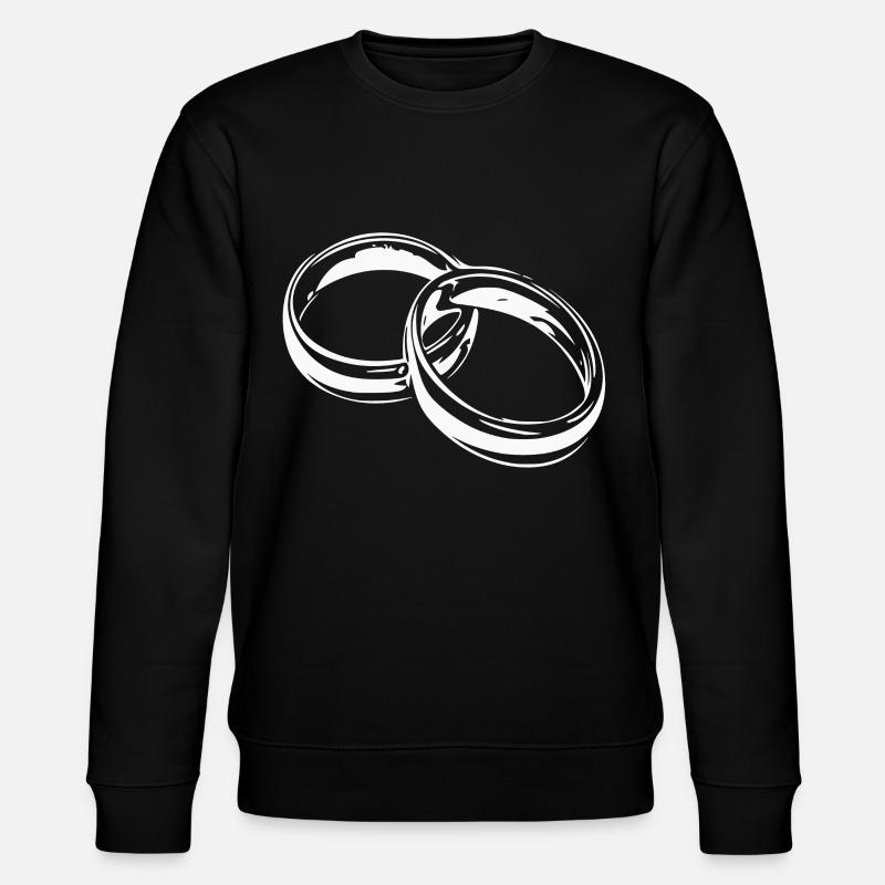 Ringe - Stanley/Stella Unisex Bio-Sweatshirt CHANGER  - Schwarz