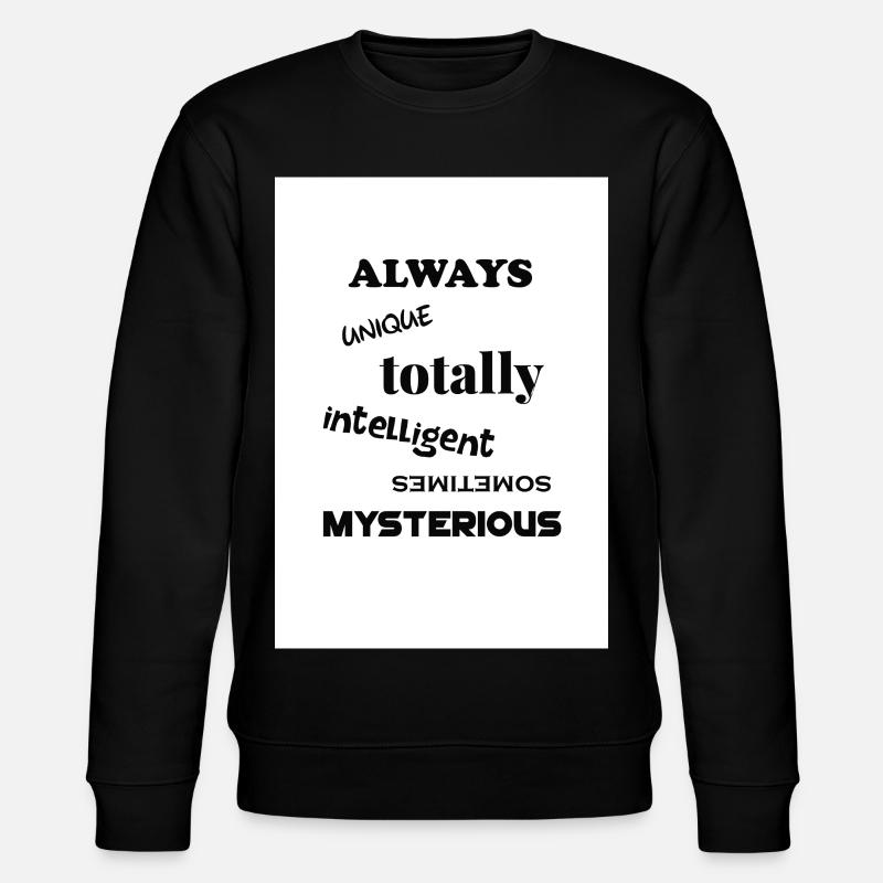 Autismus - Stanley/Stella Unisex Bio-Sweatshirt CHANGER  - Schwarz