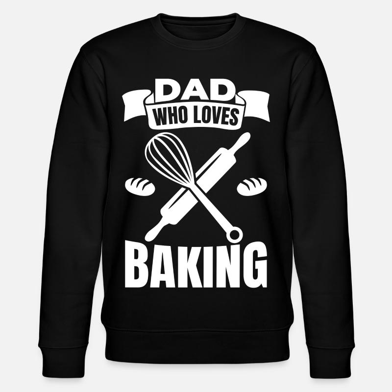 Papa qui aime cuisiner - Sweat bio CHANGER Stanley/Stella Unisexe - noir