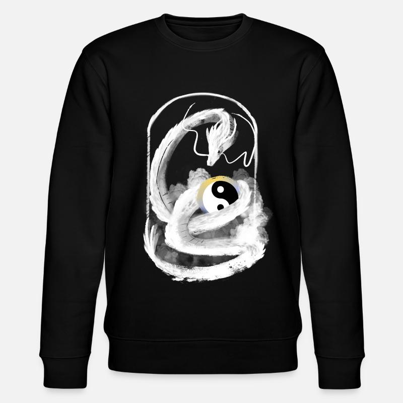 Dragon Tai chi noir - Sweat bio CHANGER Stanley/Stella Unisexe - noir