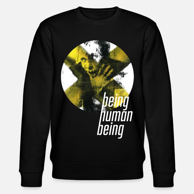 ThinkBick_being_human_being_2026_5 - Sweat bio CHANGER Stanley/Stella Unisexe - noir