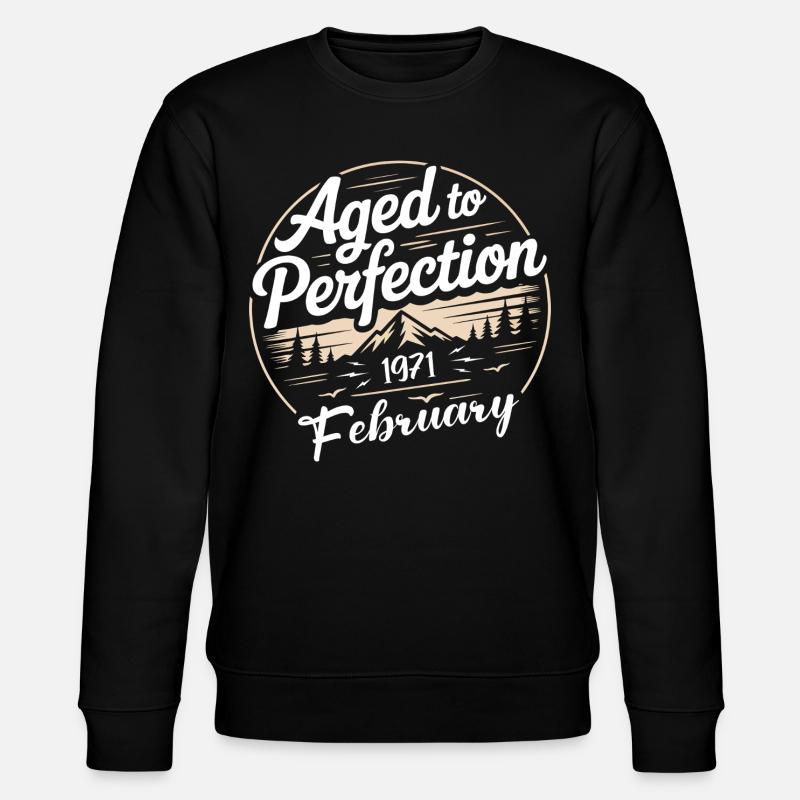 Février 1971 - Sweat bio CHANGER Stanley/Stella Unisexe - noir