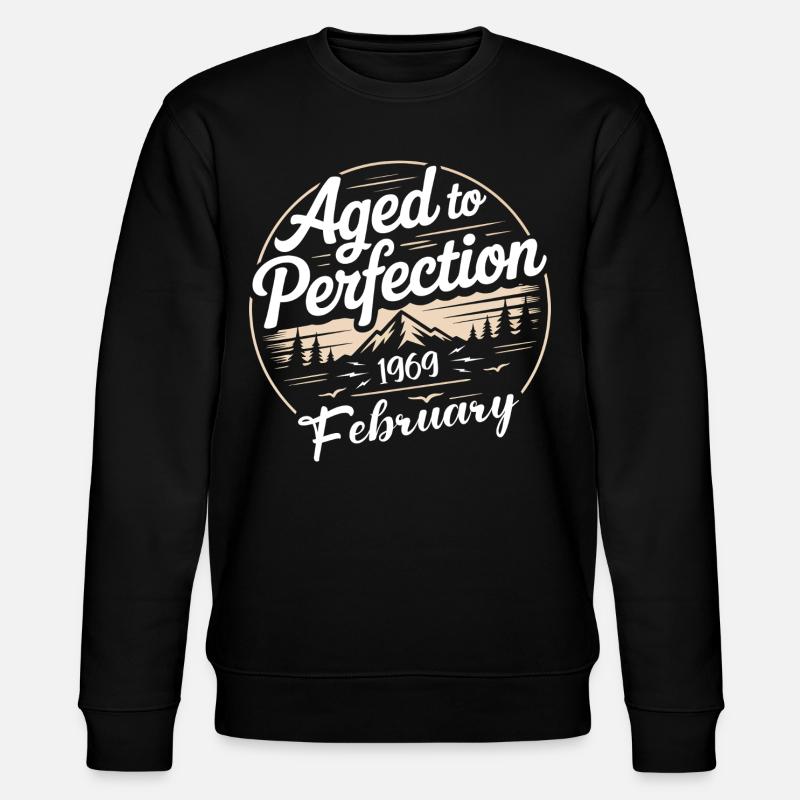 Février 1969 - Sweat bio CHANGER Stanley/Stella Unisexe - noir