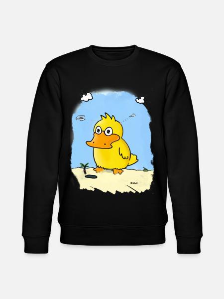 War-Duck - Stanley/Stella CHANGER Unisex Organic Sweatshirt - black