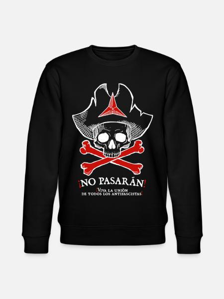 ¡No pasarán! - Stanley/Stella Unisex Bio-Sweatshirt CHANGER  - Schwarz