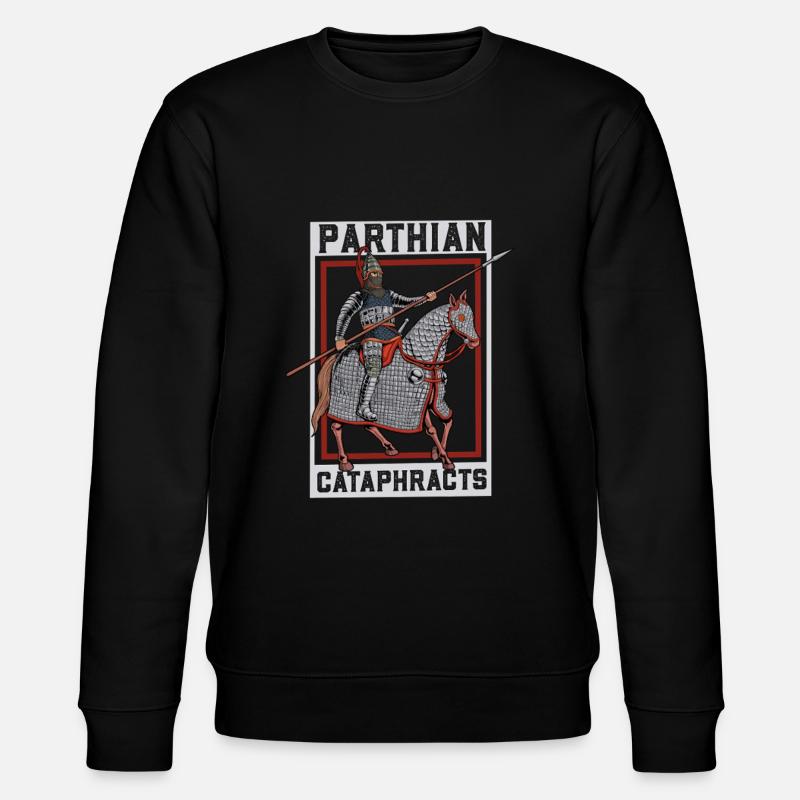 Lancer - Parthian Cataphract - Rider - Stanley/Stella CHANGER Unisex Organic Sweatshirt - black