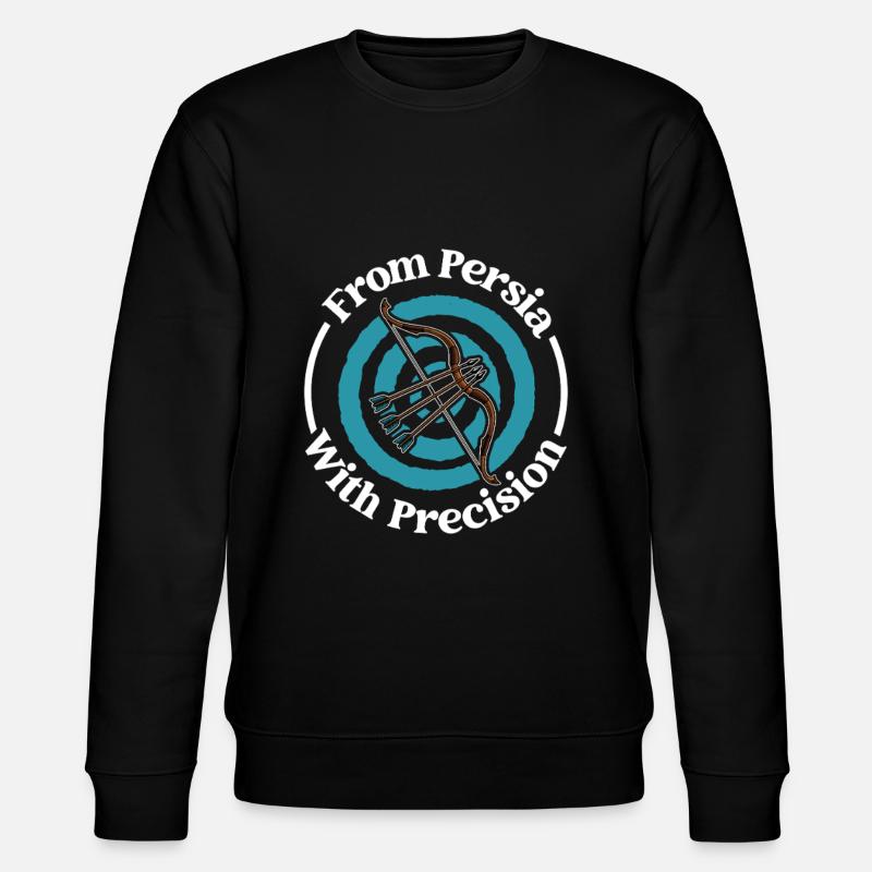 Précision persane - Archet persan - Sweat bio CHANGER Stanley/Stella Unisexe - noir