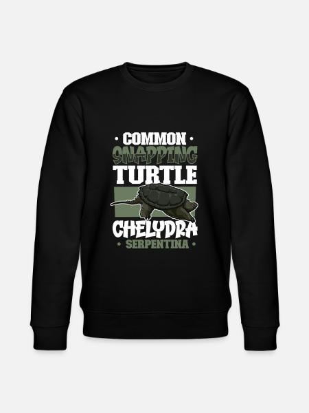 Snapping Turtle - Stanley/Stella CHANGER Unisex Organic Sweatshirt - black