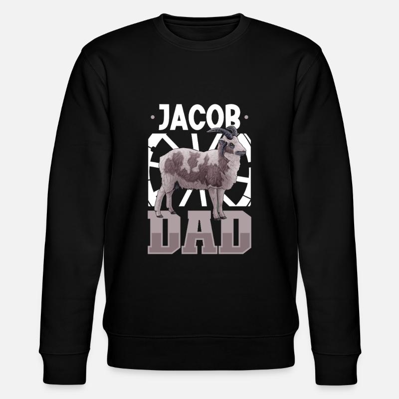 Jakobschaf Papa - Sweat bio CHANGER Stanley/Stella Unisexe - noir