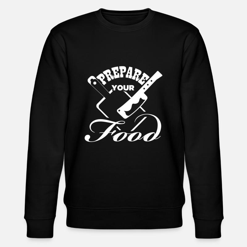 J’adore la nourriture. - Sweat bio CHANGER Stanley/Stella Unisexe - noir