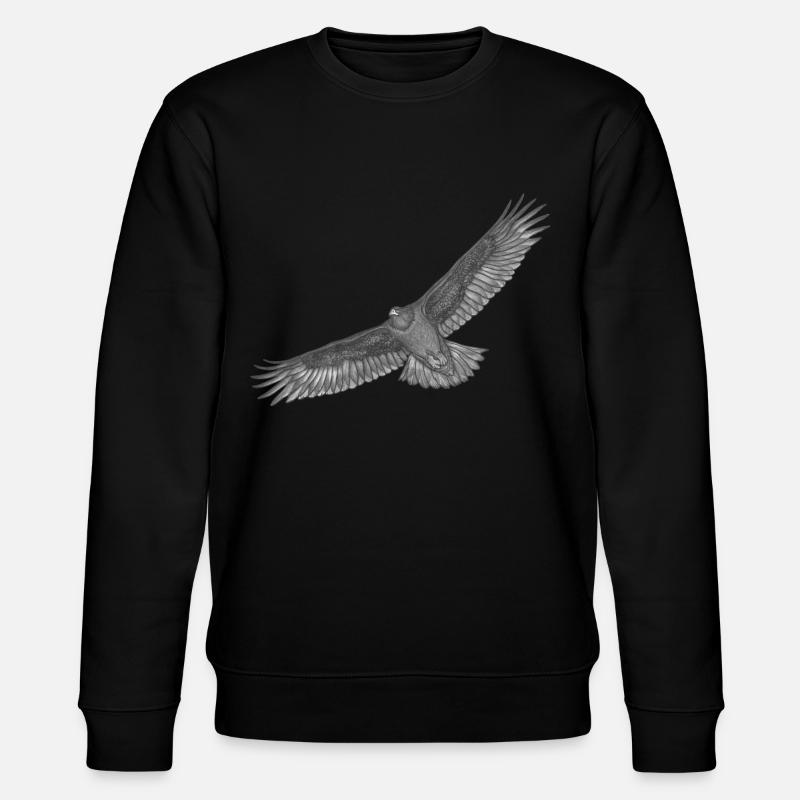 aguila - Stanley/Stella Unisex Bio-Sweatshirt CHANGER  - Schwarz