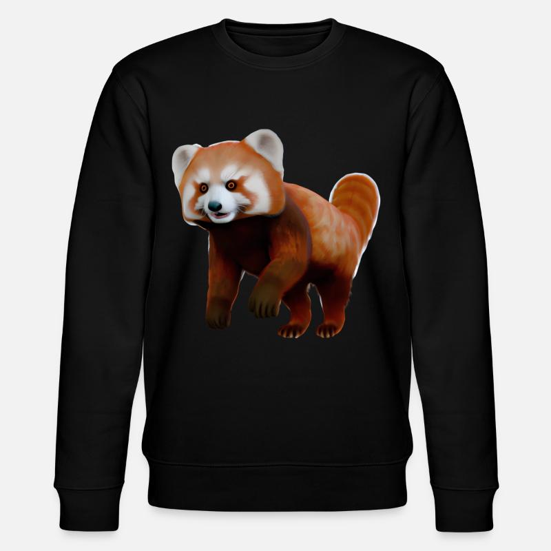 Petit panda - Sweat bio CHANGER Stanley/Stella Unisexe - noir