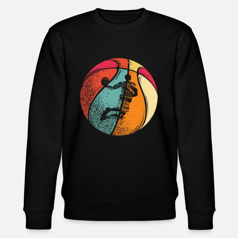 Idée cadeau fan de basket- - Sweat bio CHANGER Stanley/Stella Unisexe - noir