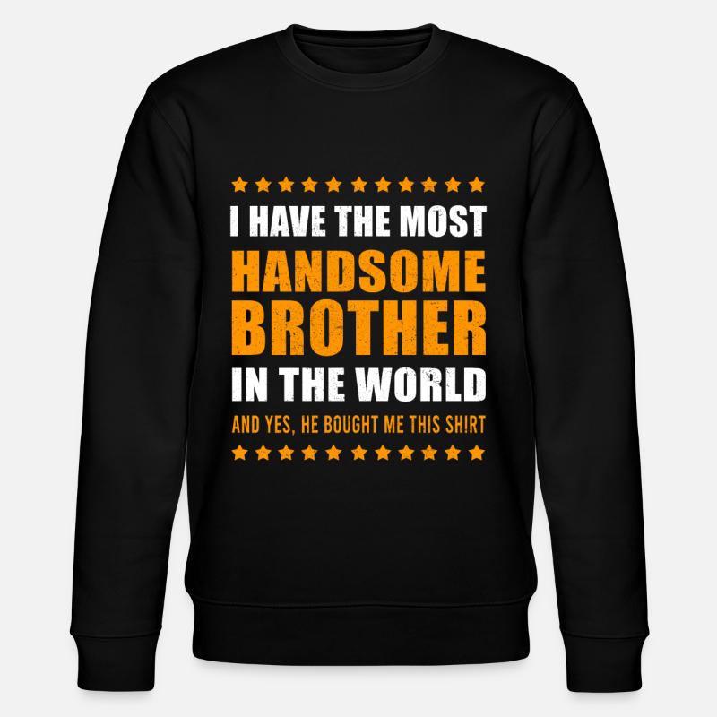 Frère idée cadeau cadeau anniversaire - Sweat bio CHANGER Stanley/Stella Unisexe - noir