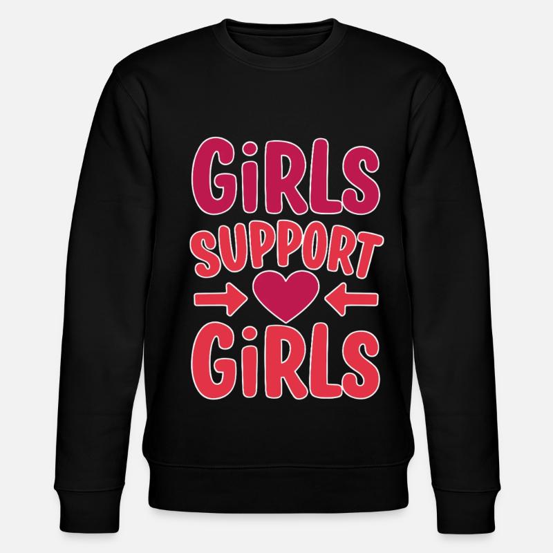 Filles Soutien Filles Amitié - Sweat bio CHANGER Stanley/Stella Unisexe - noir