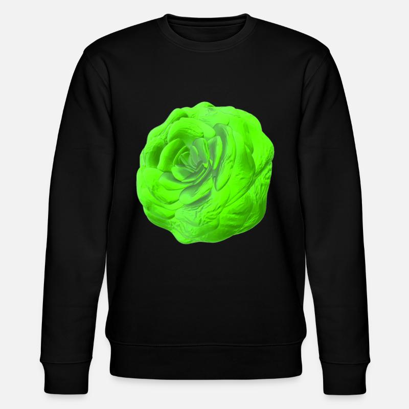 Rose Vert - Sweat bio CHANGER Stanley/Stella Unisexe - noir