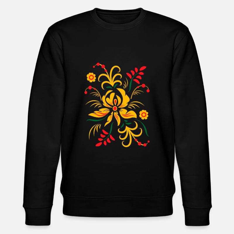Khokhloma - Stanley/Stella CHANGER Unisex Organic Sweatshirt - black