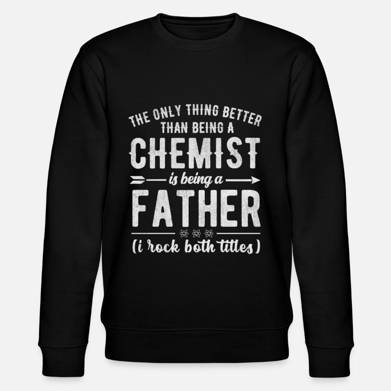 Sciences de la chimie - Sweat bio CHANGER Stanley/Stella Unisexe - noir