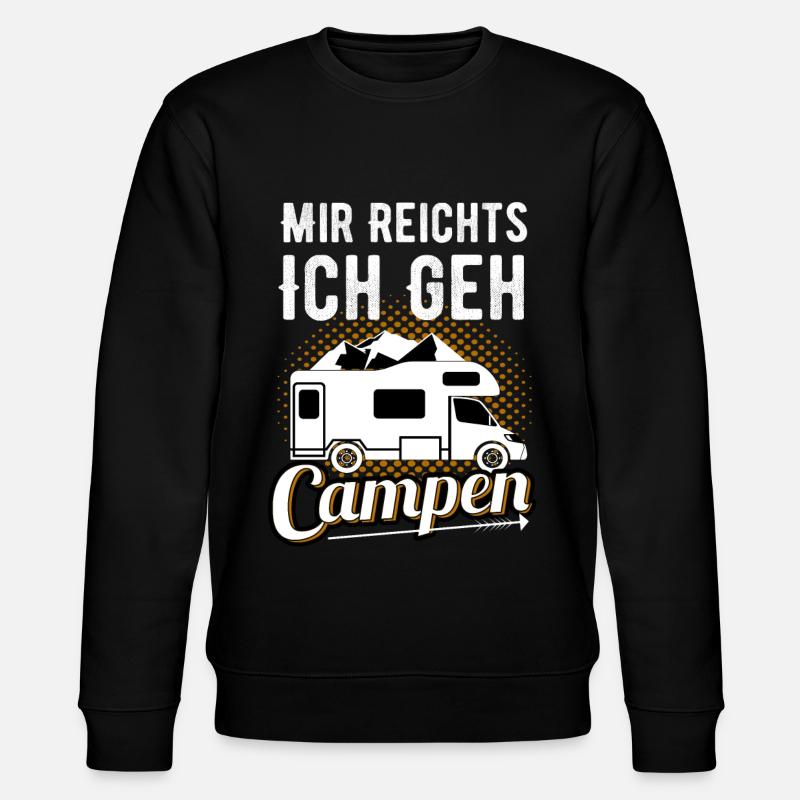Camping-car caravane - Sweat bio CHANGER Stanley/Stella Unisexe - noir