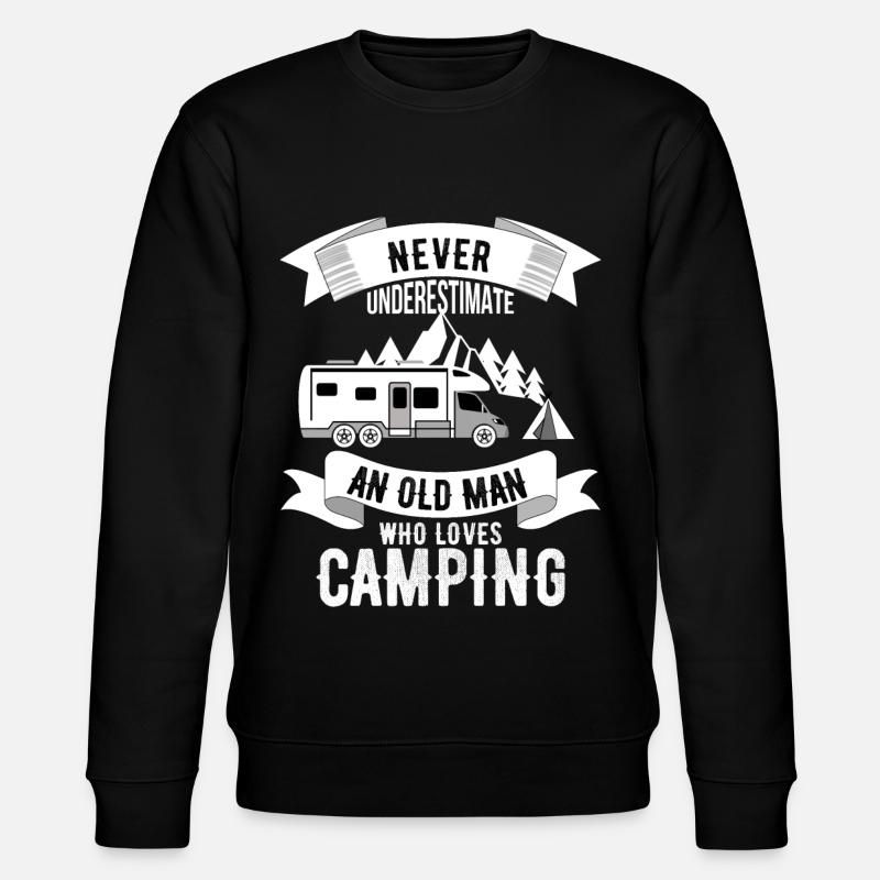 Camping-car caravane - Sweat bio CHANGER Stanley/Stella Unisexe - noir
