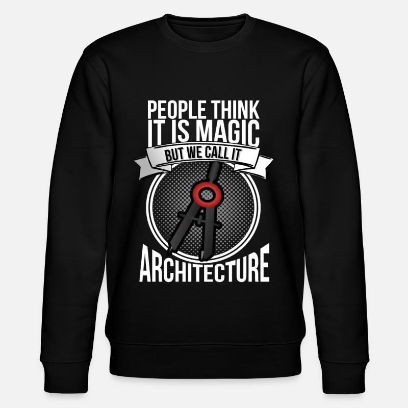 architecte - Sweat bio CHANGER Stanley/Stella Unisexe - noir