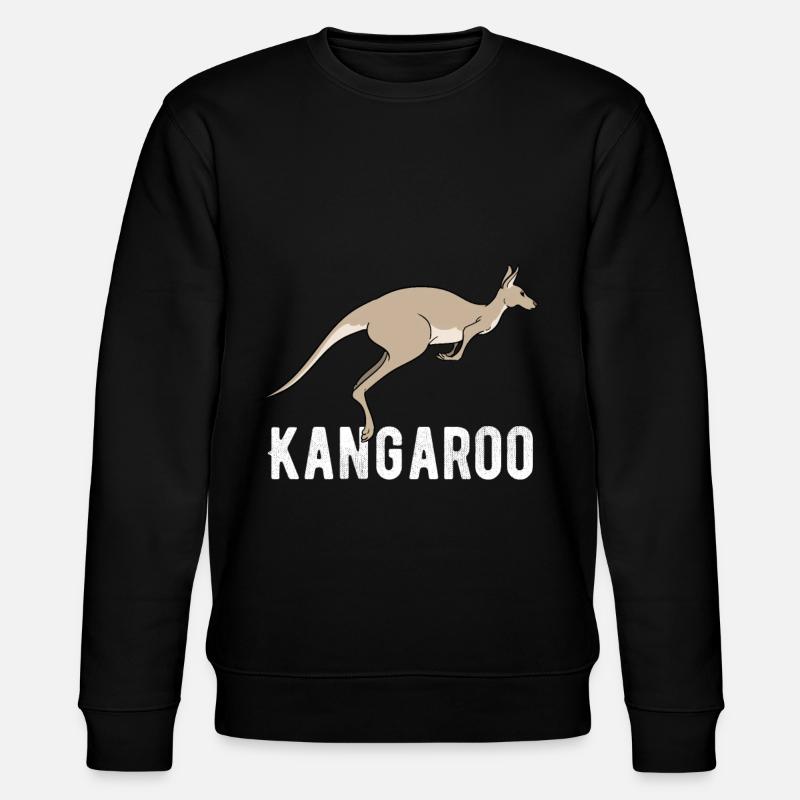 Kangaroo australia - Stanley/Stella CHANGER Unisex Organic Sweatshirt - black
