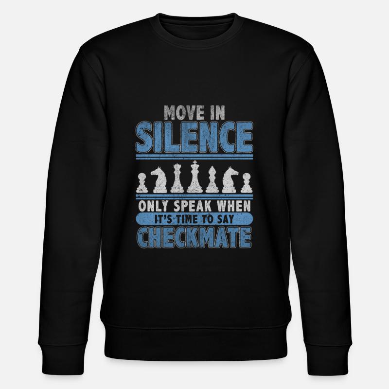 Échiquier Jeu de société Chess - Sweat bio CHANGER Stanley/Stella Unisexe - noir
