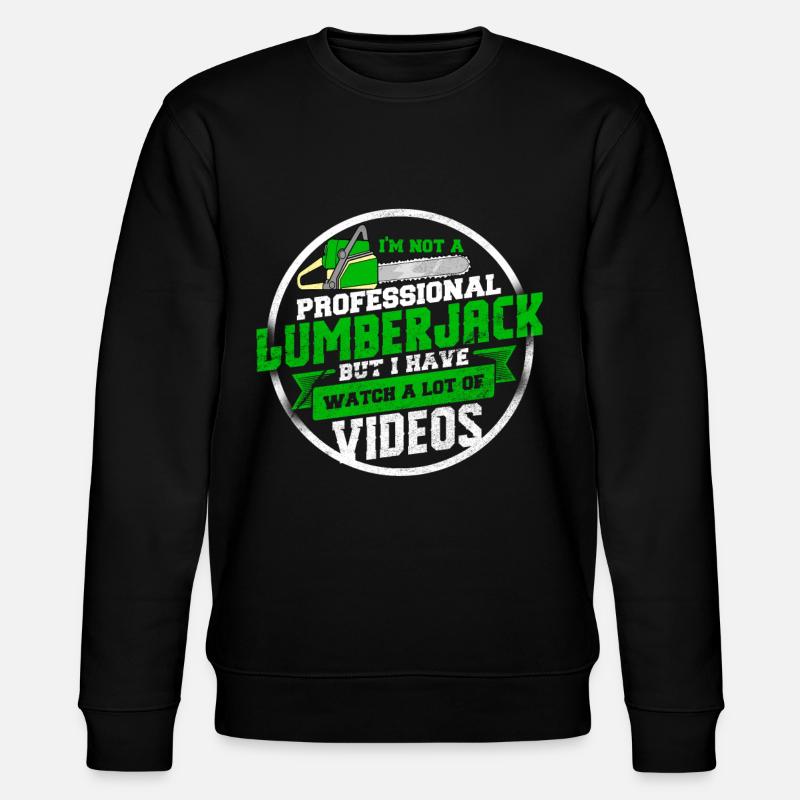 bûcheron - Sweat bio CHANGER Stanley/Stella Unisexe - noir