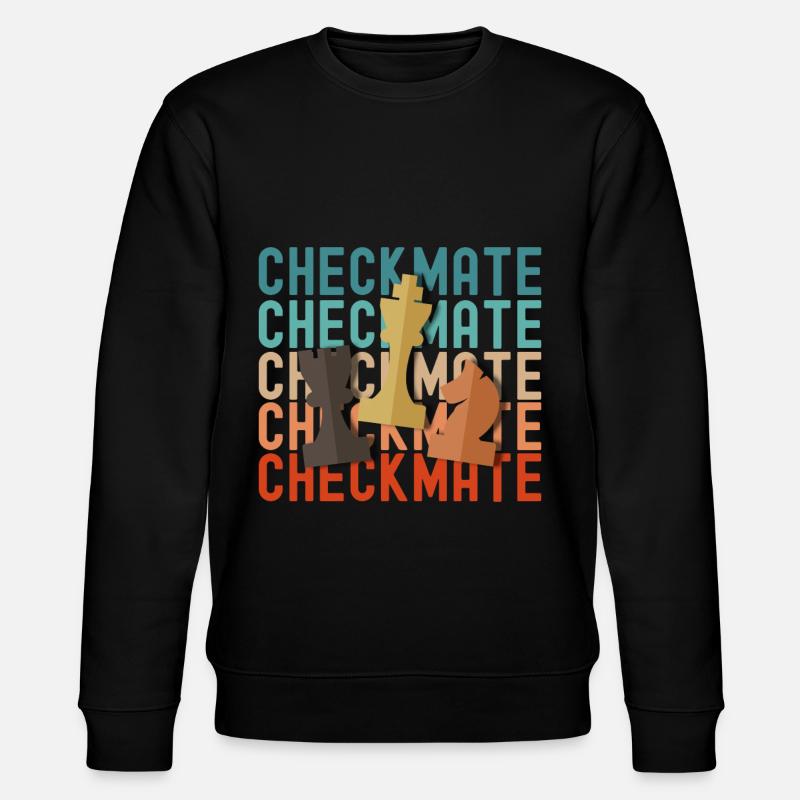 Échecs - Sweat bio CHANGER Stanley/Stella Unisexe - noir