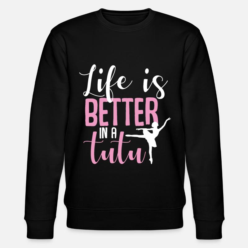 Ballett - Stanley/Stella Unisex Bio-Sweatshirt CHANGER  - Schwarz