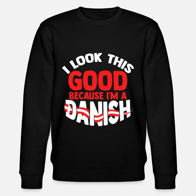 Dänemark Kopenhagen - Stanley/Stella Unisex Bio-Sweatshirt CHANGER  - Schwarz