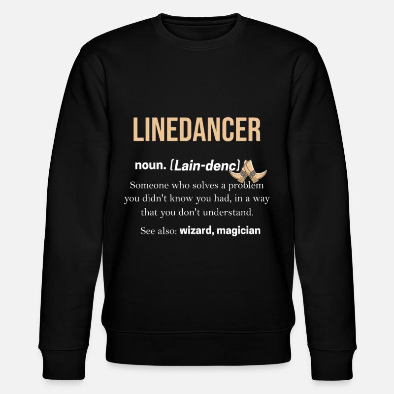 Danse en ligne - Sweat bio CHANGER Stanley/Stella Unisexe - noir