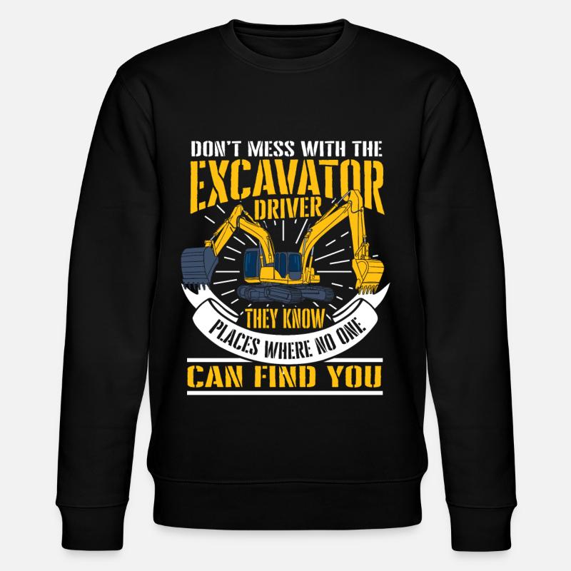 Bagger - Stanley/Stella Unisex Bio-Sweatshirt CHANGER  - Schwarz