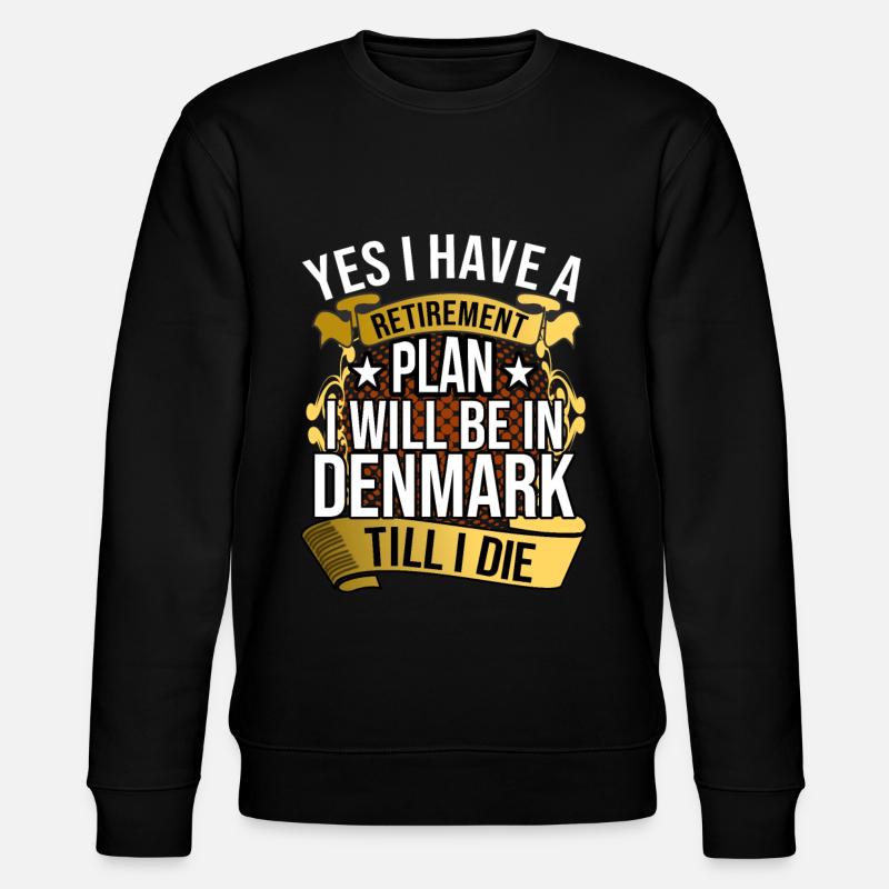 Danemark - Sweat bio CHANGER Stanley/Stella Unisexe - noir