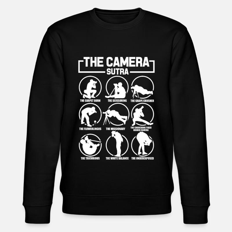 Fotograf - Stanley/Stella Unisex Bio-Sweatshirt CHANGER  - Schwarz