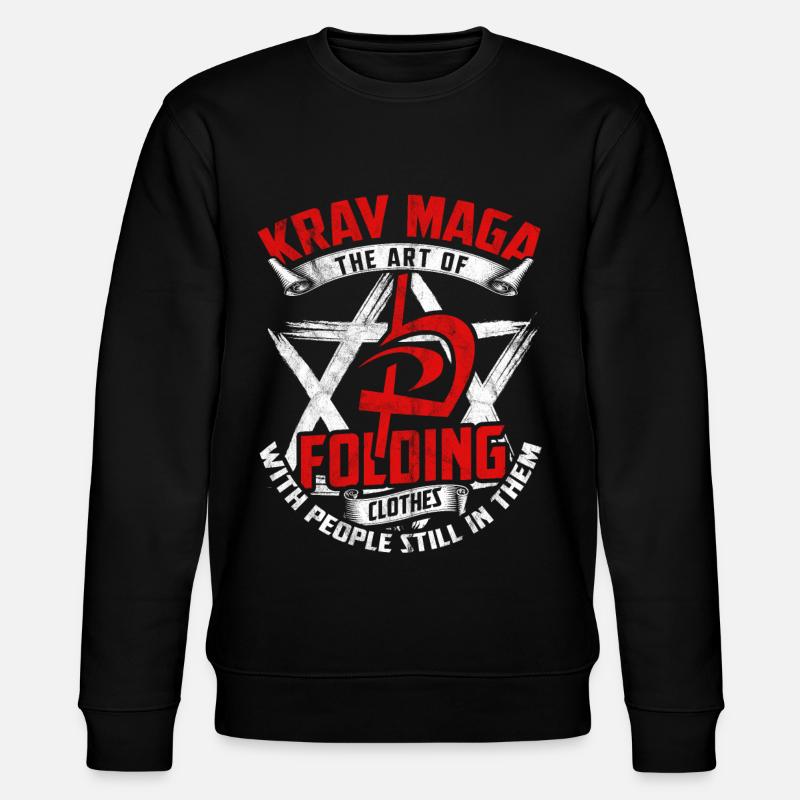 Krav Maga - Stanley/Stella Unisex Bio-Sweatshirt CHANGER - Schwarz
