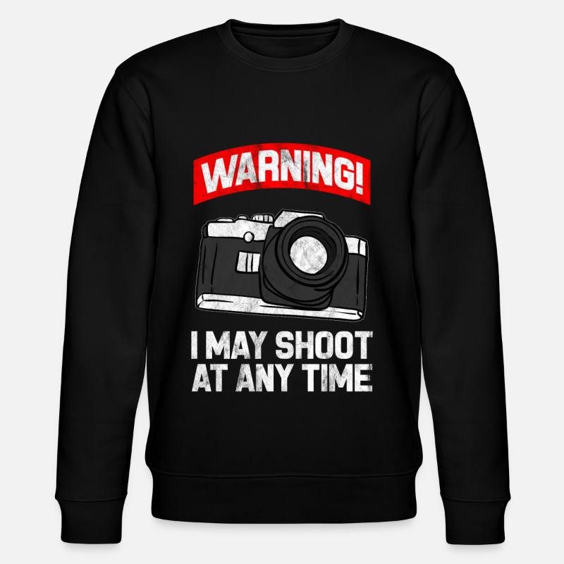 Fotograf - Stanley/Stella Unisex Bio-Sweatshirt CHANGER  - Schwarz