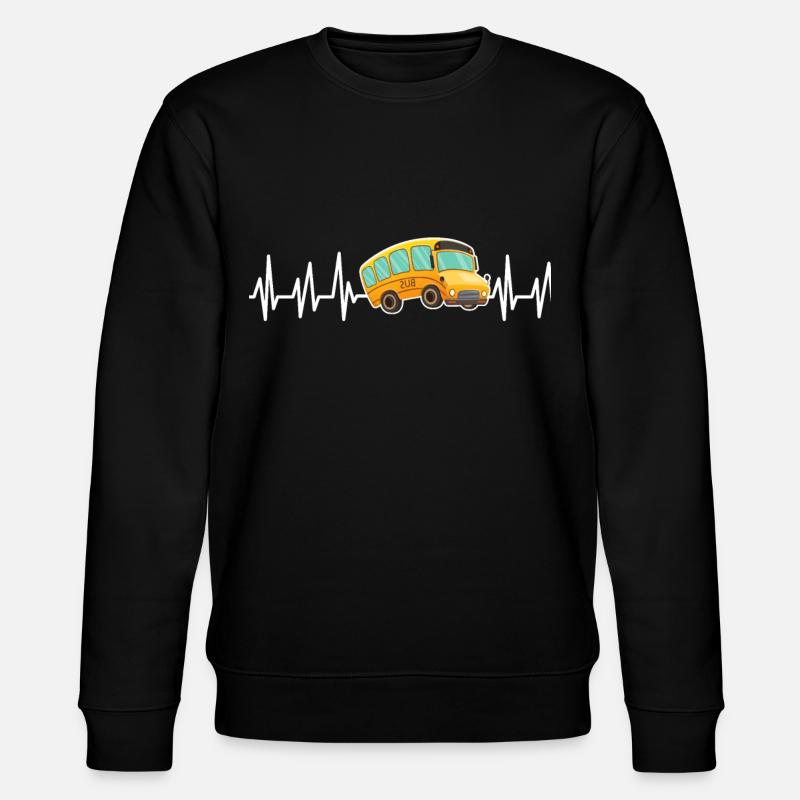 Bus - Stanley/Stella Unisex Bio-Sweatshirt CHANGER  - Schwarz