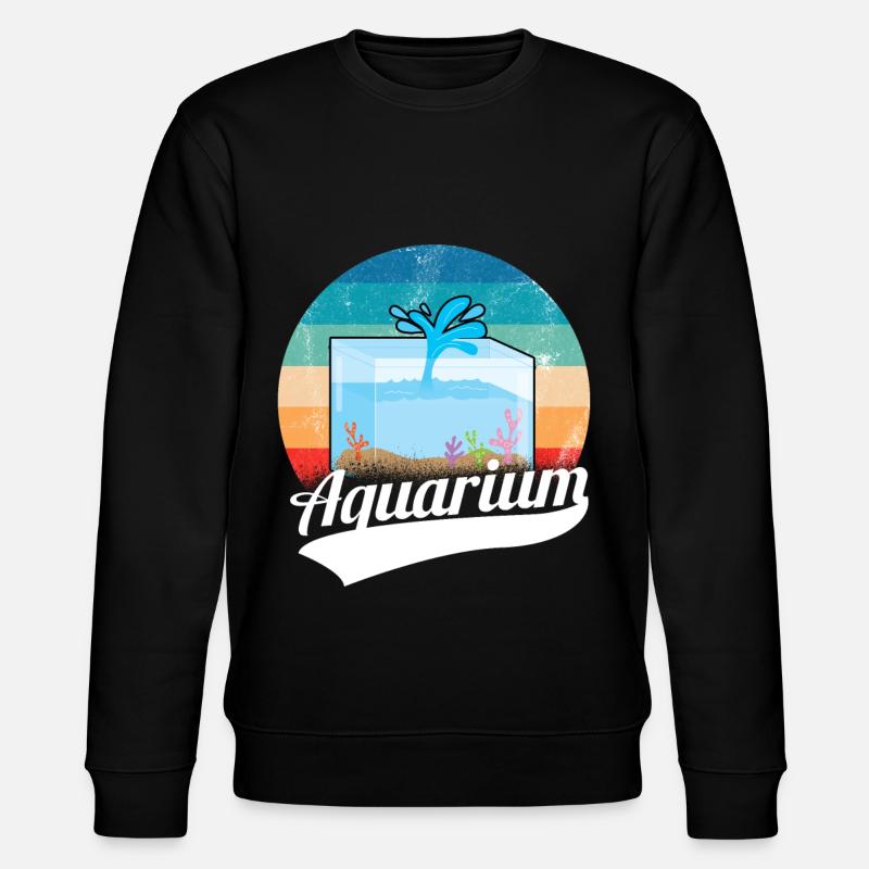Aquarium - Stanley/Stella Unisex Bio-Sweatshirt CHANGER  - Schwarz