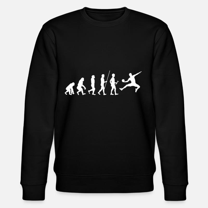 Handball - Sweat bio CHANGER Stanley/Stella Unisexe - noir