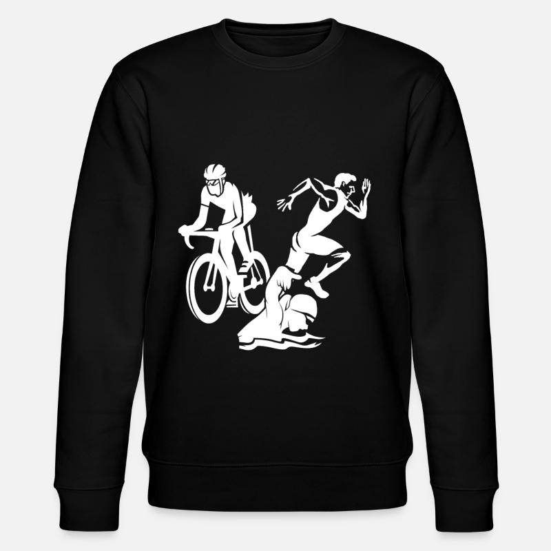 Triathlon - Stanley/Stella Unisex Bio-Sweatshirt CHANGER  - Schwarz