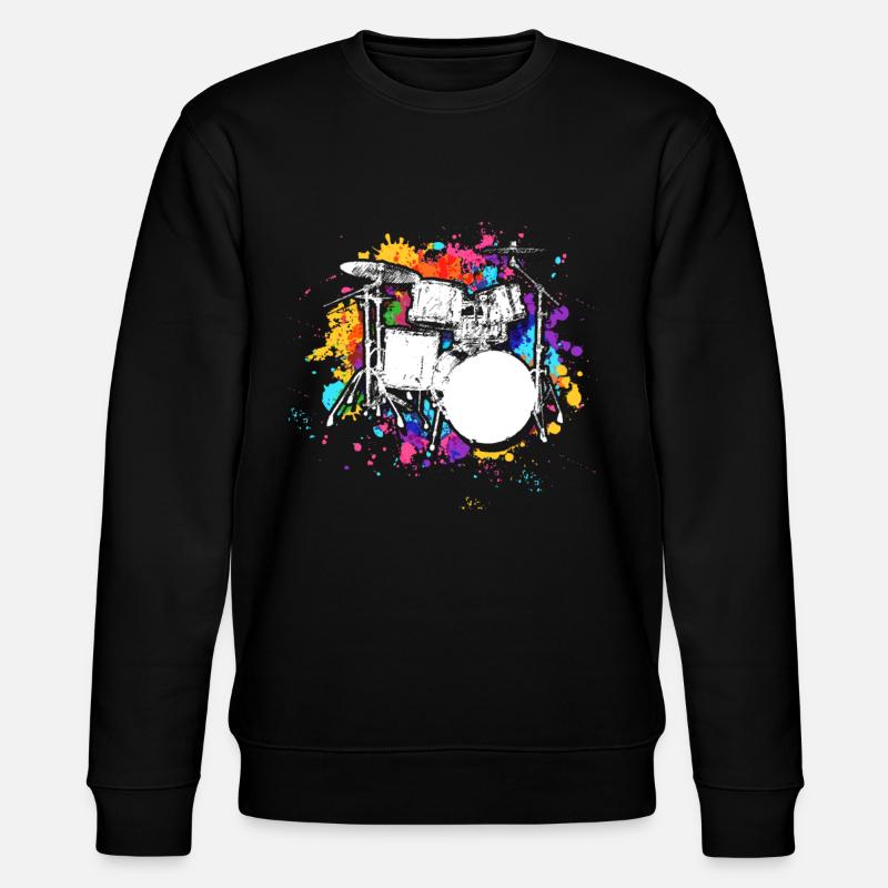 percussion - Stanley/Stella CHANGER Unisex Organic Sweatshirt - black