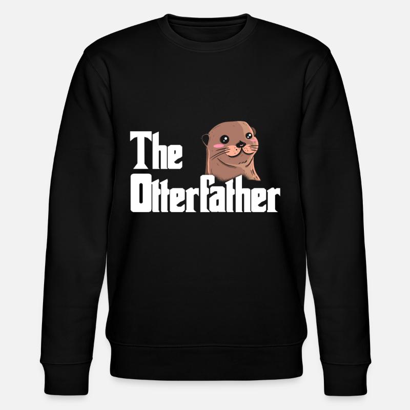 Otter - Stanley/Stella Unisex Bio-Sweatshirt CHANGER  - Schwarz