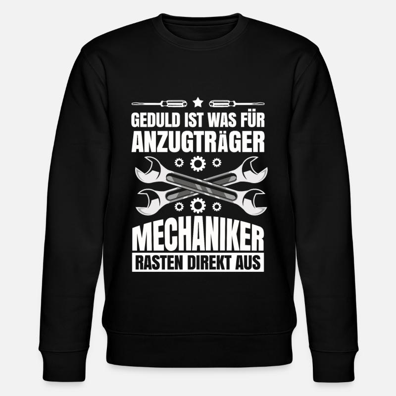 Mechaniker - Stanley/Stella Unisex Bio-Sweatshirt CHANGER  - Schwarz