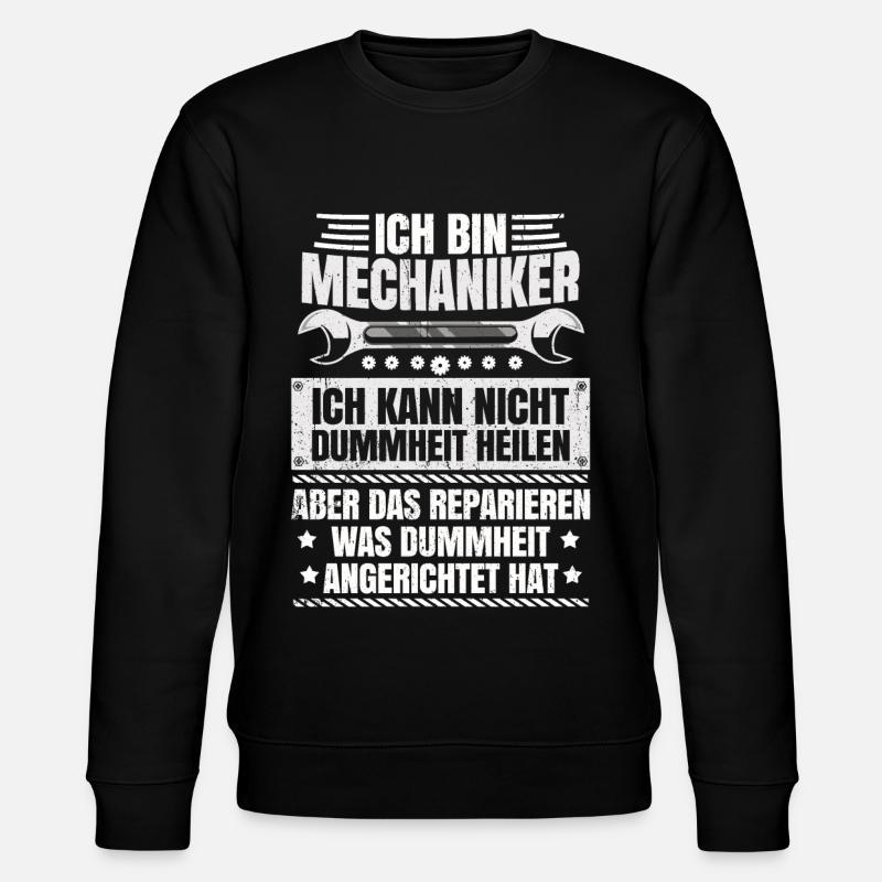 Mechaniker - Stanley/Stella Unisex Bio-Sweatshirt CHANGER - Schwarz