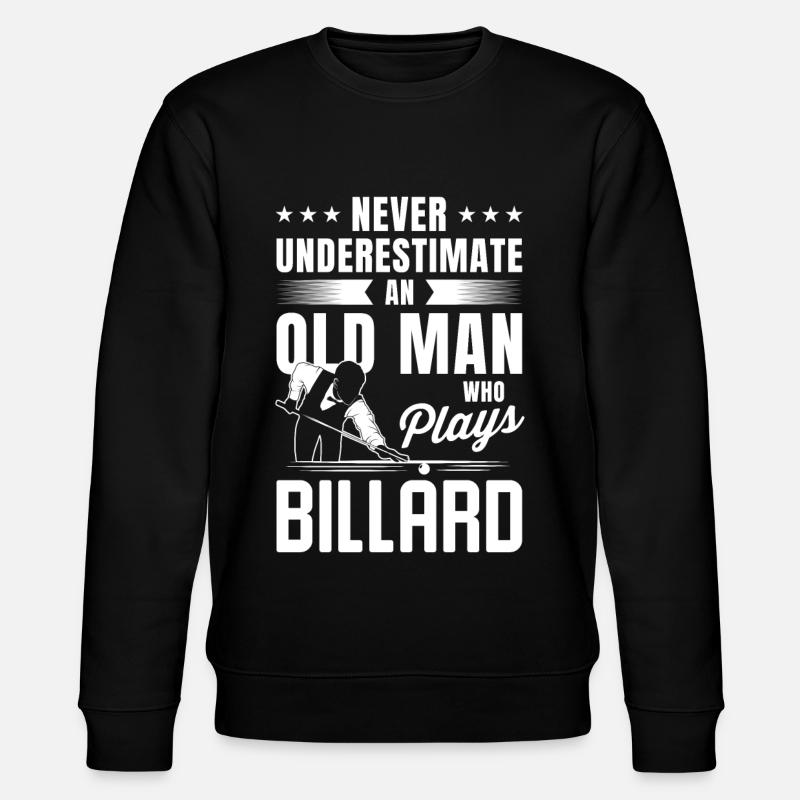 Billard cadeau de billard - Sweat bio CHANGER Stanley/Stella Unisexe - noir