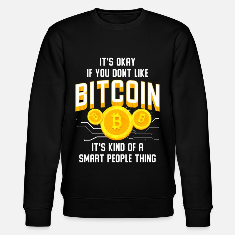 Bitcoin - Sweat bio CHANGER Stanley/Stella Unisexe - noir